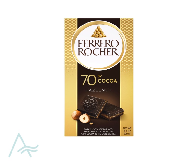 FERRERO RAFLER %70 DARK 90 G